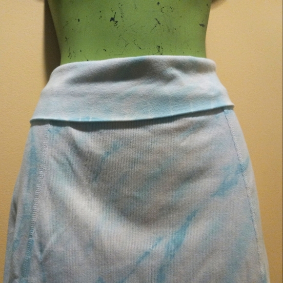 HARD TAIL FOREVER tye dye rollover mini skirt - Picture 3 of 7